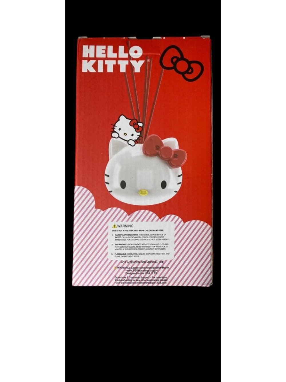 Sanrio Hello Kitty Ceramic Reed Diffuser Set New in Box - Picture 2 of 2